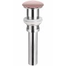 Ceramica Nova Донный клапан для раковины click-clack Розовый матовый  - CN2000MP