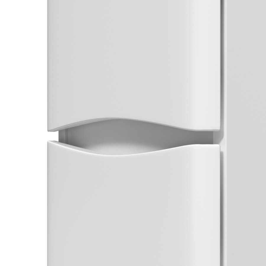 Шкаф-колонна, напольный, левый, 35 см, двери, белый, глянец,  Like AM.PM арт. M80CSL0356WG